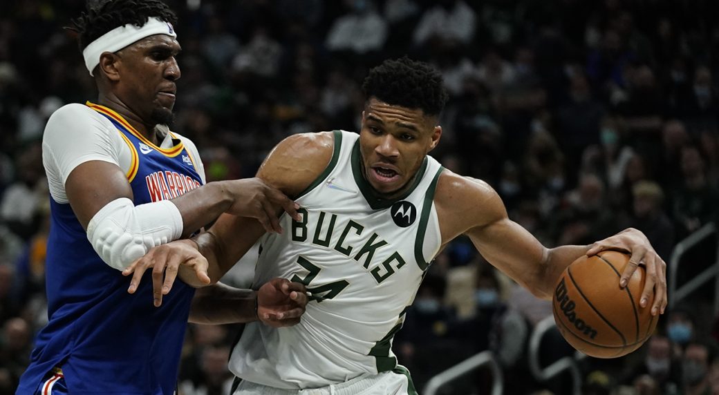 Antetokounmpo Records Triple-double, Bucks Beat Warriors