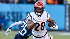 Report: Bengals&#8217; Mixon (concussion) ruled out, Chase (hip) questionable vs. Titans