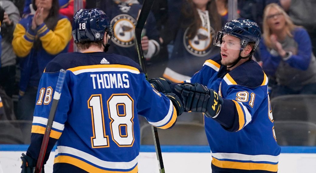 Blues at risk of losing 22 year old forward Robert Thomas - HockeyFeed