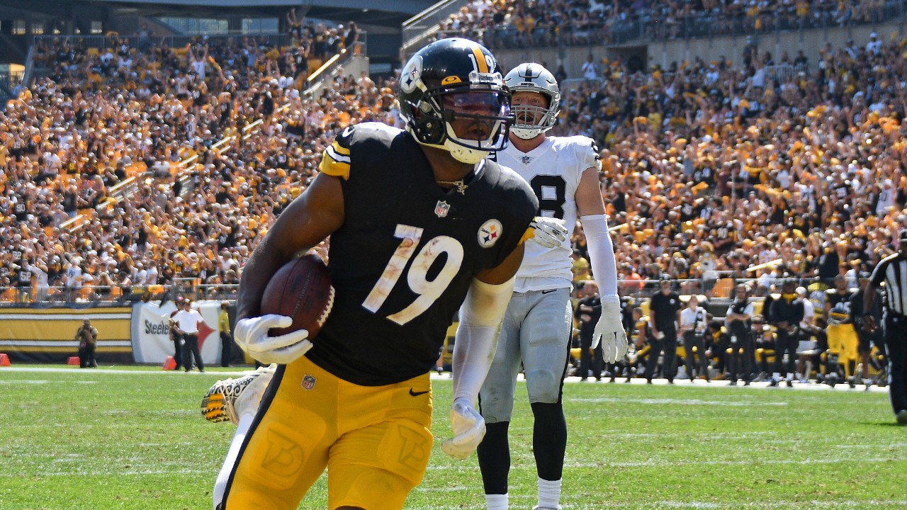 JuJu Smith-Schuster shows gratitude to Big Ben and the Steelers - AS USA