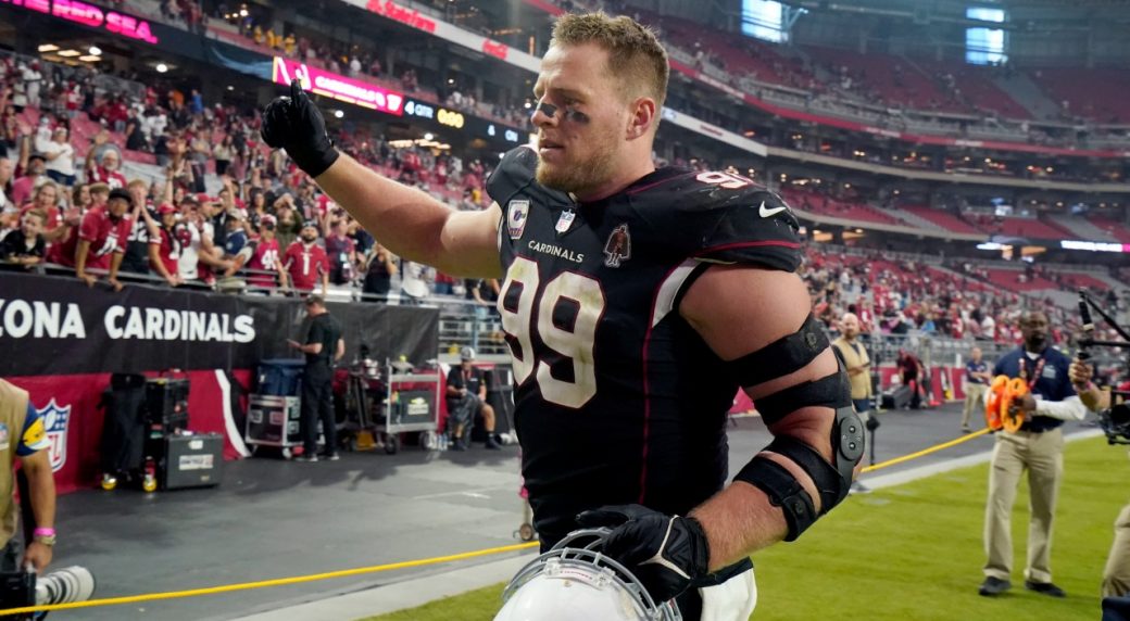 J.J. Watt signs with the Cardinals, who get the better of the