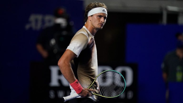 Alexander Zverev. (Eduardo Verdugo/AP)