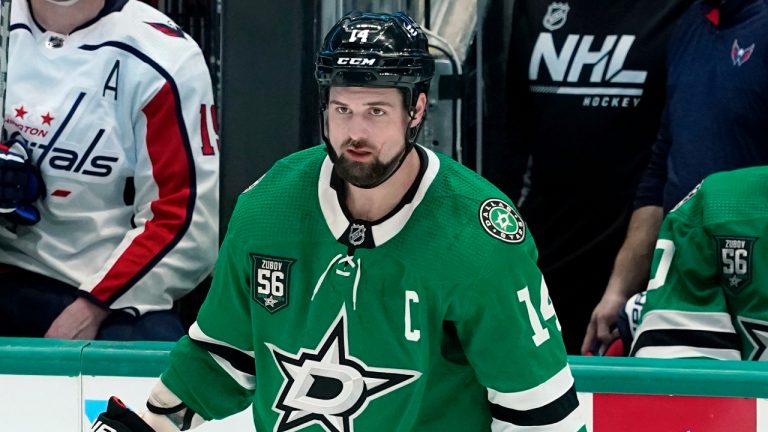 The Stars' Jamie Benn was fined by the NHL on Tuesday. (Tony Gutierrez/AP)