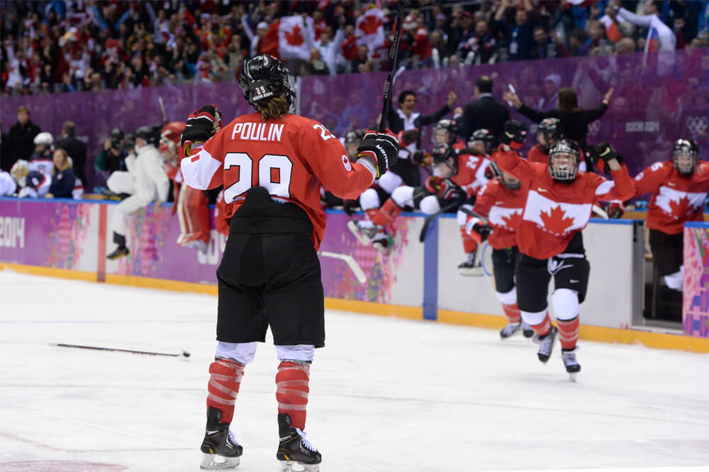 Marie-Philip Poulin is getting married to her Team Canada teammate