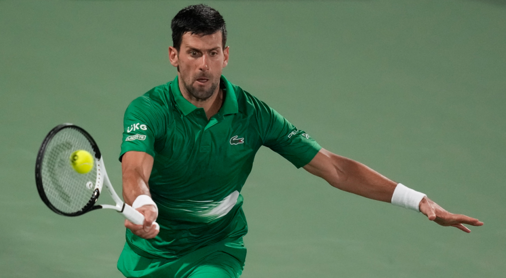 Djokovic wins his first match of 2022 in Dubai