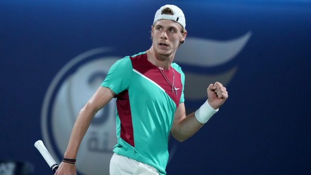 Shapovalov fires 6 aces en route to quarter-final berth in Dubai