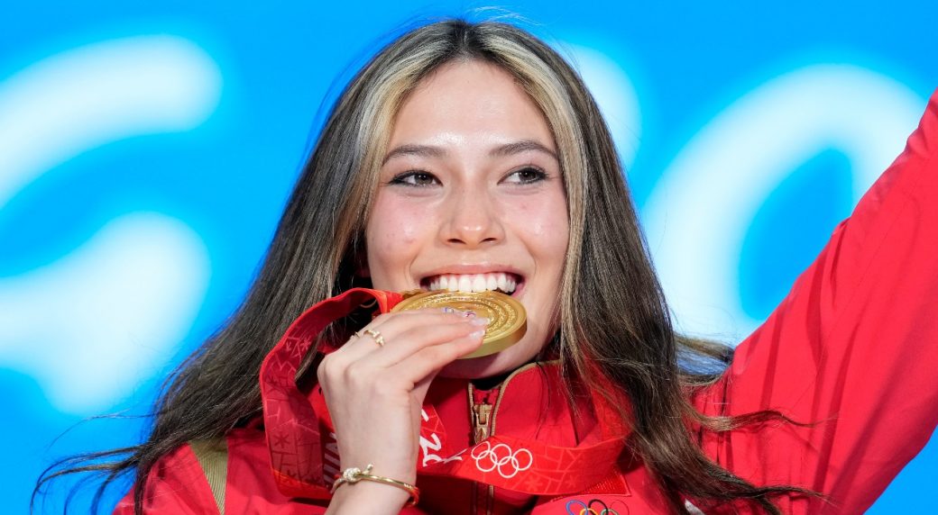 China euphoric after US-born Chinese freeskier Eileen Gu wins Olympic Gold  -  - News from Singapore, Asia and around the world