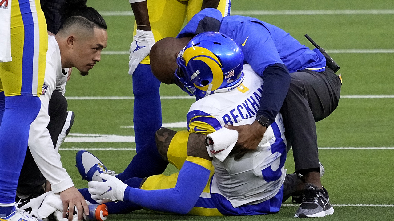 Report: Rams fear receiver Odell Beckham Jr. suffered torn ACL