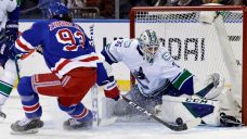 Demko, Canucks open road trip with victory over Rangers