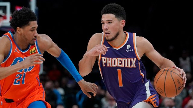 Devin Booker scores 25 points, Suns beat Thunder 124-115 - Seattle