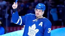 Maple Leafs&#8217; Matthews tallies 100th point of the season