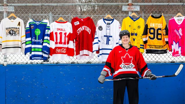 Inside Canadian hockey legend Sami Jo Small s epic jersey collection