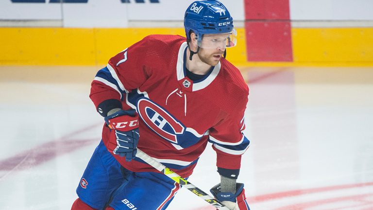 Former Montreal Canadiens defenceman Brett Kulak. (Graham Hughes/CP)