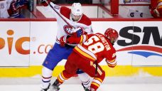 Chiarot scores OT winner as Canadiens deny Flames&#8217; bid for record