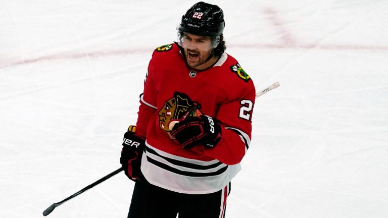 Chicago Blackhawks centre Ryan Carpenter. (Nam Y. Huh/AP)