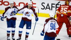 Nichushkin scores twice, Kuemper stops 44 shots as Avalanche beat Flames