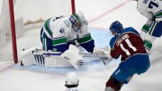 &#8216;An absolute rock&#8217;: Little-used Halak comes up big for Canucks