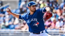 Blue Jays place Merryweather on 15-day injured list with a left abdominal strain