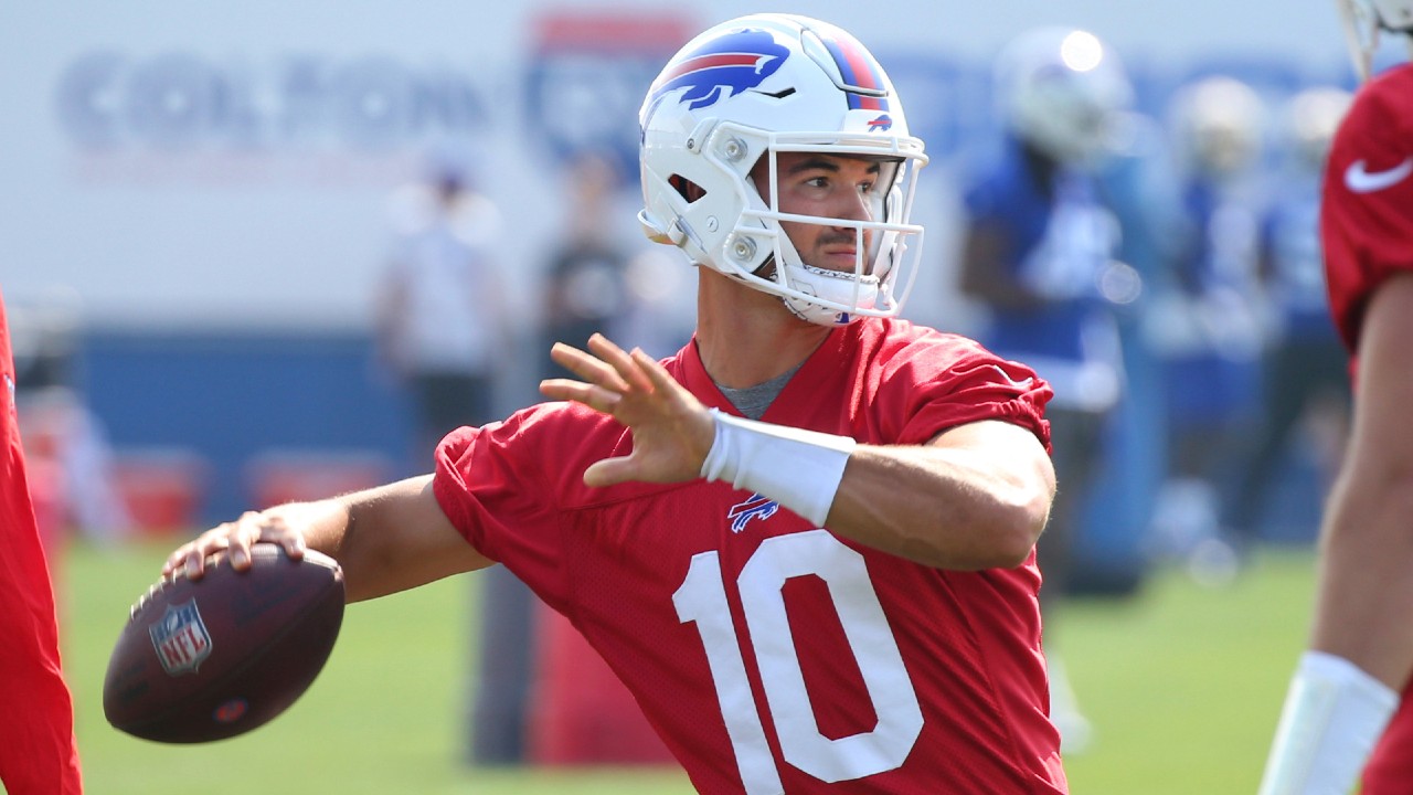 Mitchell Trubisky resetting career as Josh Allen's backup in Buffalo