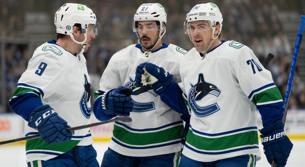 Miller, Demko help Canucks rally past Maple Leafs