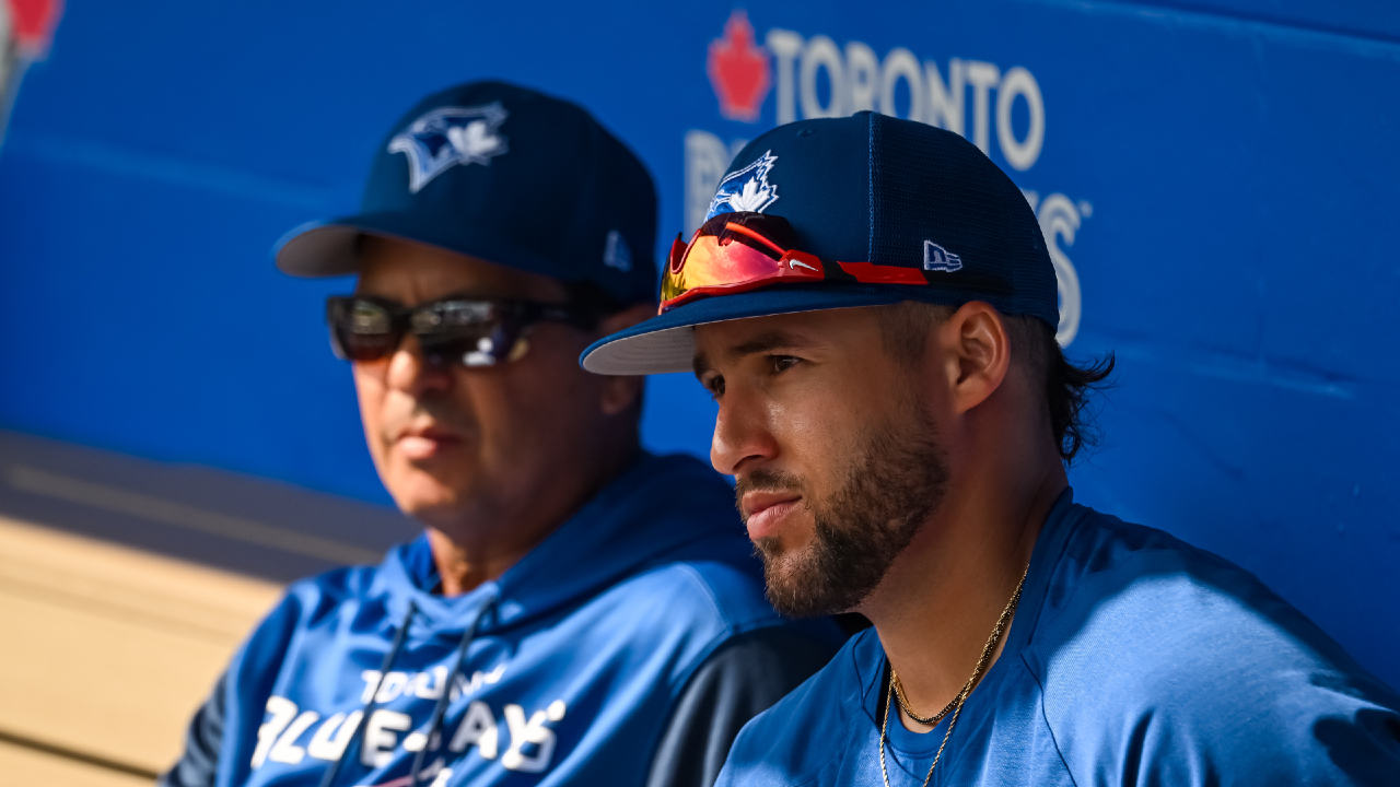 George Springer makes spring debut for Blue Jays