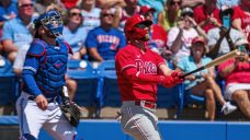 Bryce Harper homers twice as Phillies double up on Blue Jays