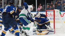 Canucks can&#8217;t overcome flat start during latest loss to Blues