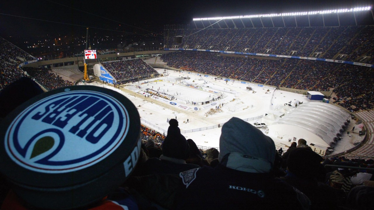 Oilers to host Flames in 2023 Tim Hortons NHL Heritage Classic