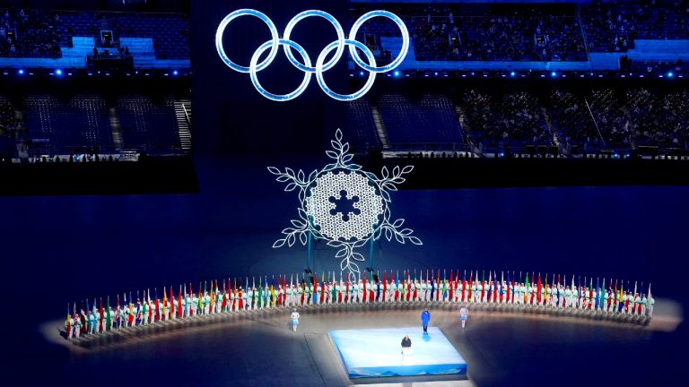 The President of the Organising Committee for the 2022 Olympic and Paralympic Winter Games, Cai Qi makes a speech during the opening ceremony of the Beijing 2022 Winter Olympic Games at the Beijing National Stadium in China. Picture date: Friday February 4, 2022. 