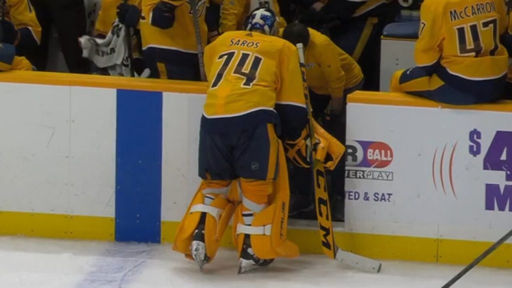 NHL Scores: Juuse Saros has unreal game as Nashville Predators