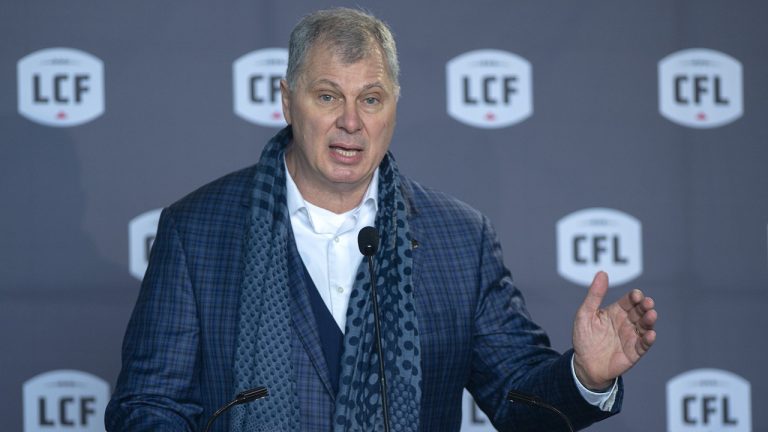 CFL commissioner Randy Ambrosie (Andrew Vaughan/CP)