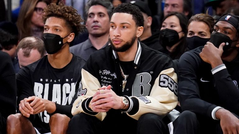 Brooklyn Nets star Ben Simmons. (John Minchillo/AP)