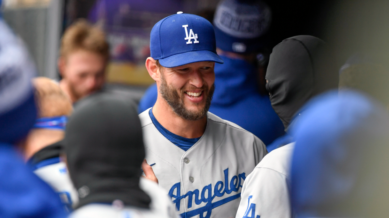 Dodgers pull Clayton Kershaw after seven perfect innings, give up hit in  eighth – KNBR