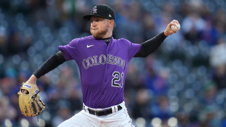 Colorado Rockies starting pitcher Kyle Freeland. (David Zalubowski/AP)