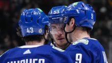 Canucks lose Horvat to injury during blowout win over Coyotes