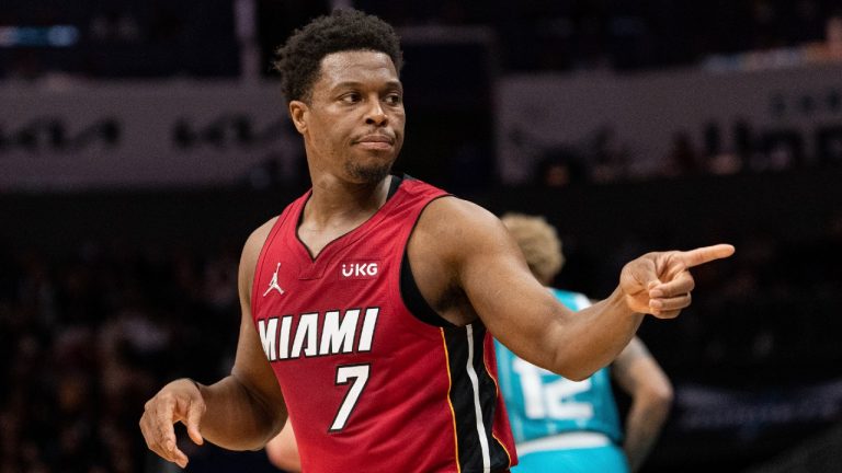 Guard Kyle Lowry. (Jacob Kupferman/AP)