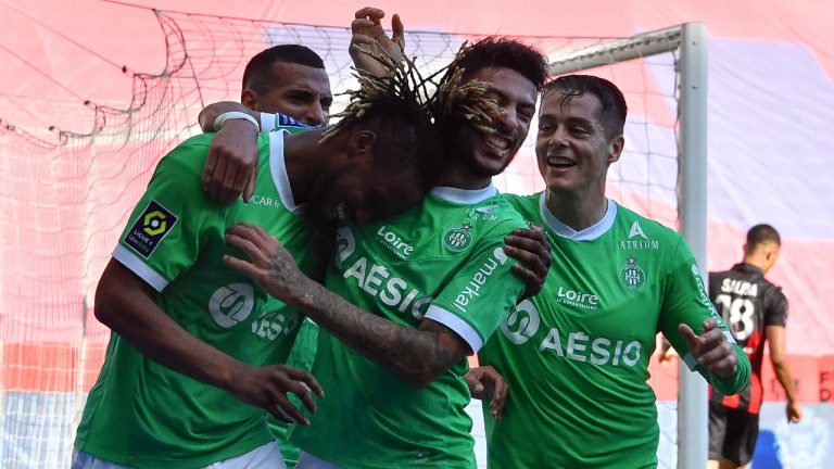 Abi Charles Nathan - OGC Nice vs Saint Etienne - Ligue 1 Uber Eats - Nice, France, January 31, 2021. (Lionel Urman/ABACAPRESS.COM)