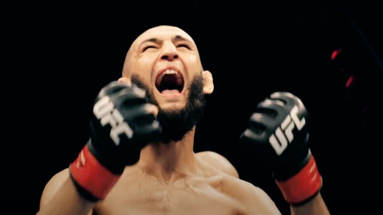 UFC welterweight star Khamzat Chimaev. (YouTube/UFC)