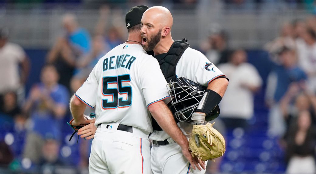 Only the Marlins saw J.T. Realmuto at catcher