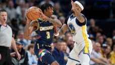 Nuggets avoid sweep, despite blowing 17-point lead to Warriors