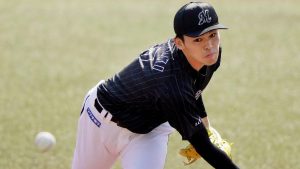 Sasaki struck out 19 in the perfect game and added 14 in the eight-inning game, which is 33 of the 51 batters he faced in those two starts. (AP)