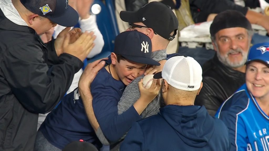 A Dream come true: 8-year-old grieving Clovis kid meets Yankees superstar Aaron  Judge