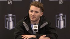 &#8216;It&#8217;s way bigger than hockey&#8217; Tkachuk cheering for Oilers fan Ben Stelter