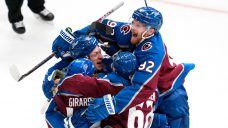 Perfect timing: Avalanche&#8217;s Manson nets first NHL playoff goal in OT