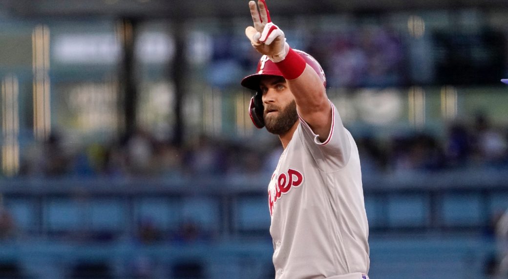 Harper could return to Phillies lineup Tuesday at Dodgers - The