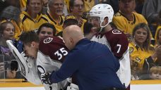 Predators&#8217; Johansen &#8216;sick to my stomach&#8217; after stick catches Avs&#8217; Kuemper through mask