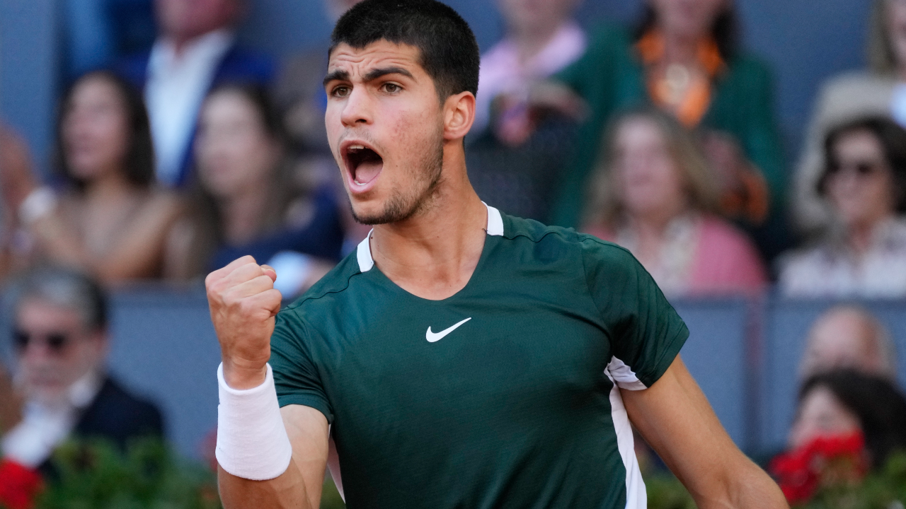 ‘New superstar’ Alcaraz beats Zverev in Madrid for fourth title of the year