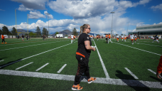 CFL&#8217;s first female coach eager to get to work as B.C. Lions defensive assistant