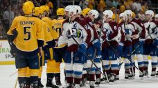 Avalanche rally past Predators in Game 4 to complete sweep