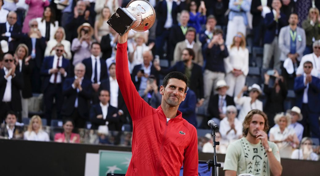 Djokovic shows he's back in top form with Italian Open title